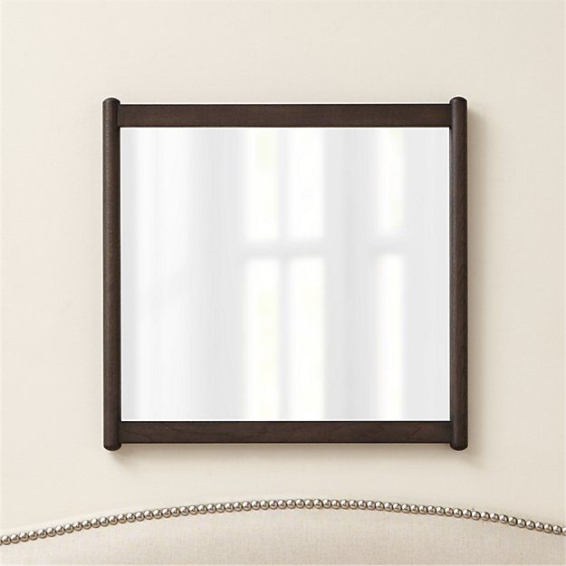 Barnes Smoke Brown Rectangular Wall Mirror | Mirror Wall Bedroom Throughout Smoke Edge Wall Mirrors (View 6 of 15)