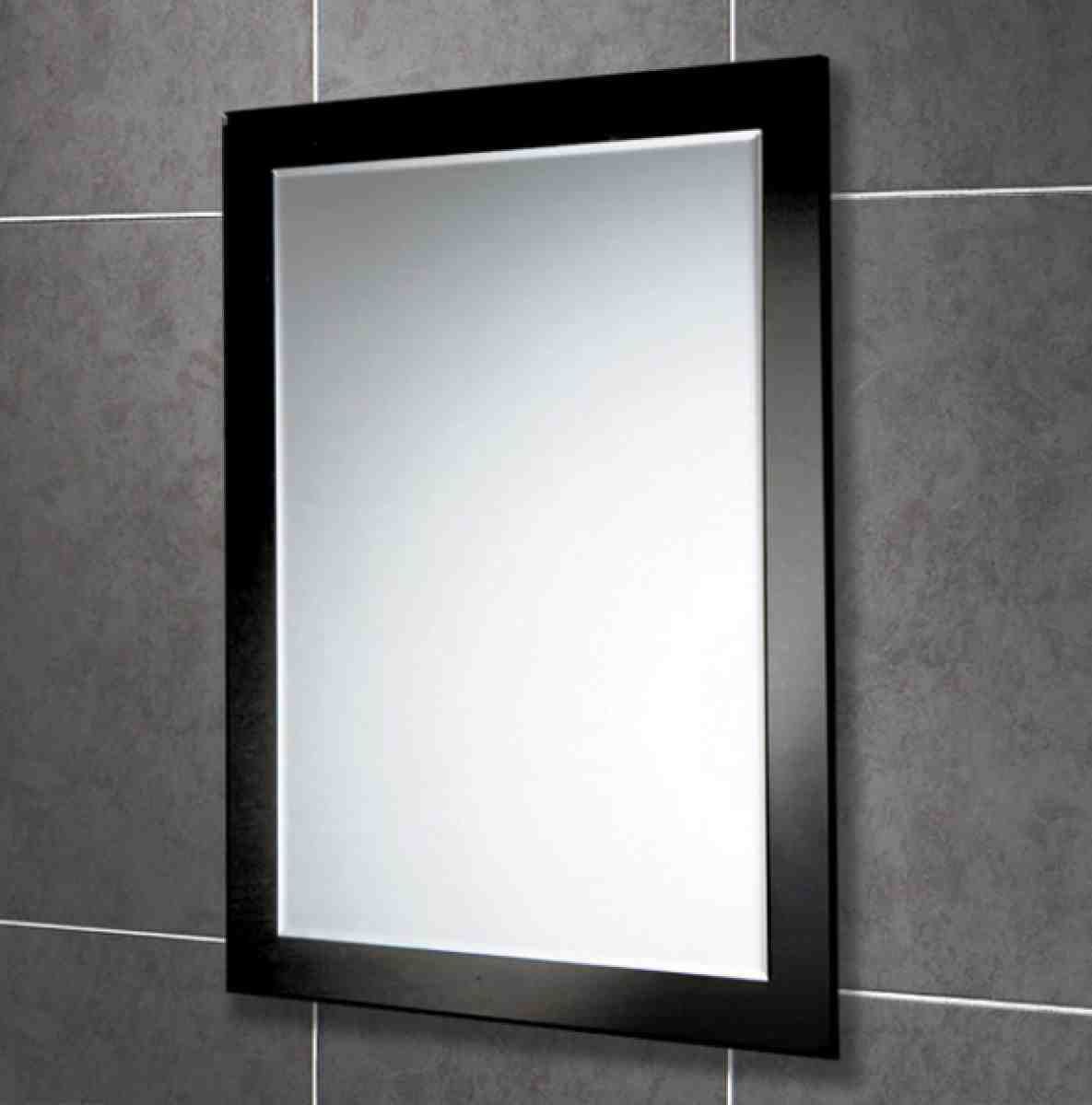 Black Framed Bathroom Mirror – Decor Ideas Pertaining To Mirror Framed Bathroom Wall Mirrors (View 6 of 15)