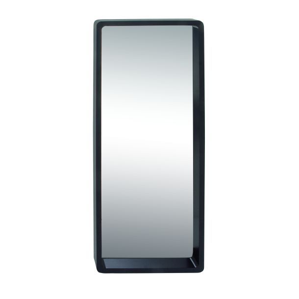 Black Wall Mirror | Framed | Decorative | Frameless | Clean Cut Intended For Framed Matte Black Square Wall Mirrors (Photo 9 of 15)