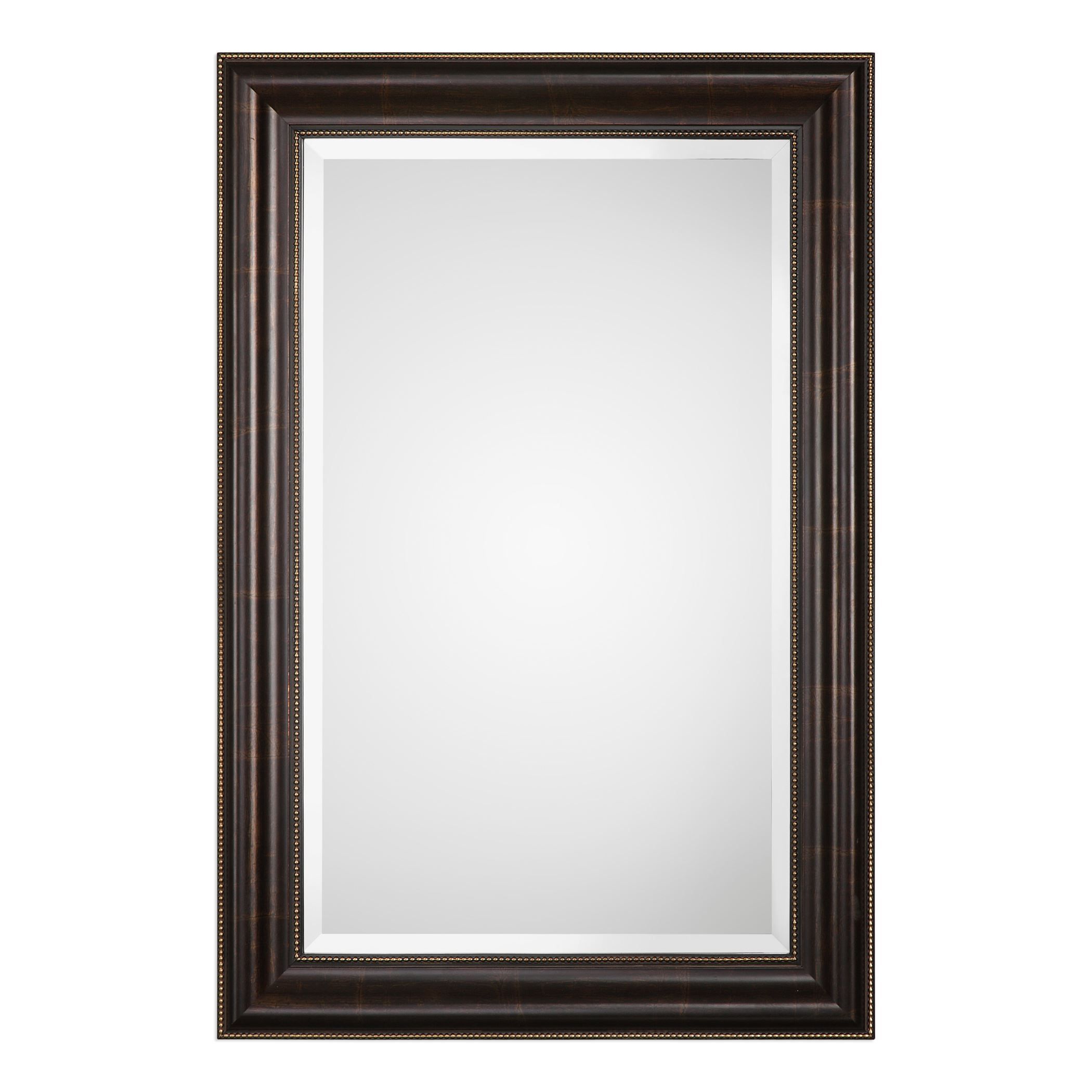 Brand New Beautiful Home Accent. Oakley Transitional Dark Bronze For Bronze Beaded Oval Cut Mirrors (Photo 1 of 15)
