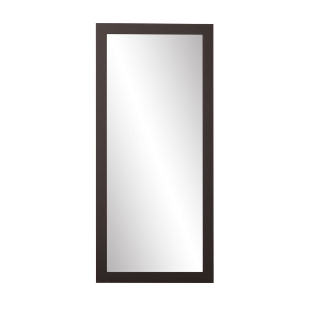 Brandtworks Matte Black Framed Floor Leaning Tall Mirror 32''x 71'' | Ebay In Matte Black Metal Wall Mirrors (View 9 of 15)
