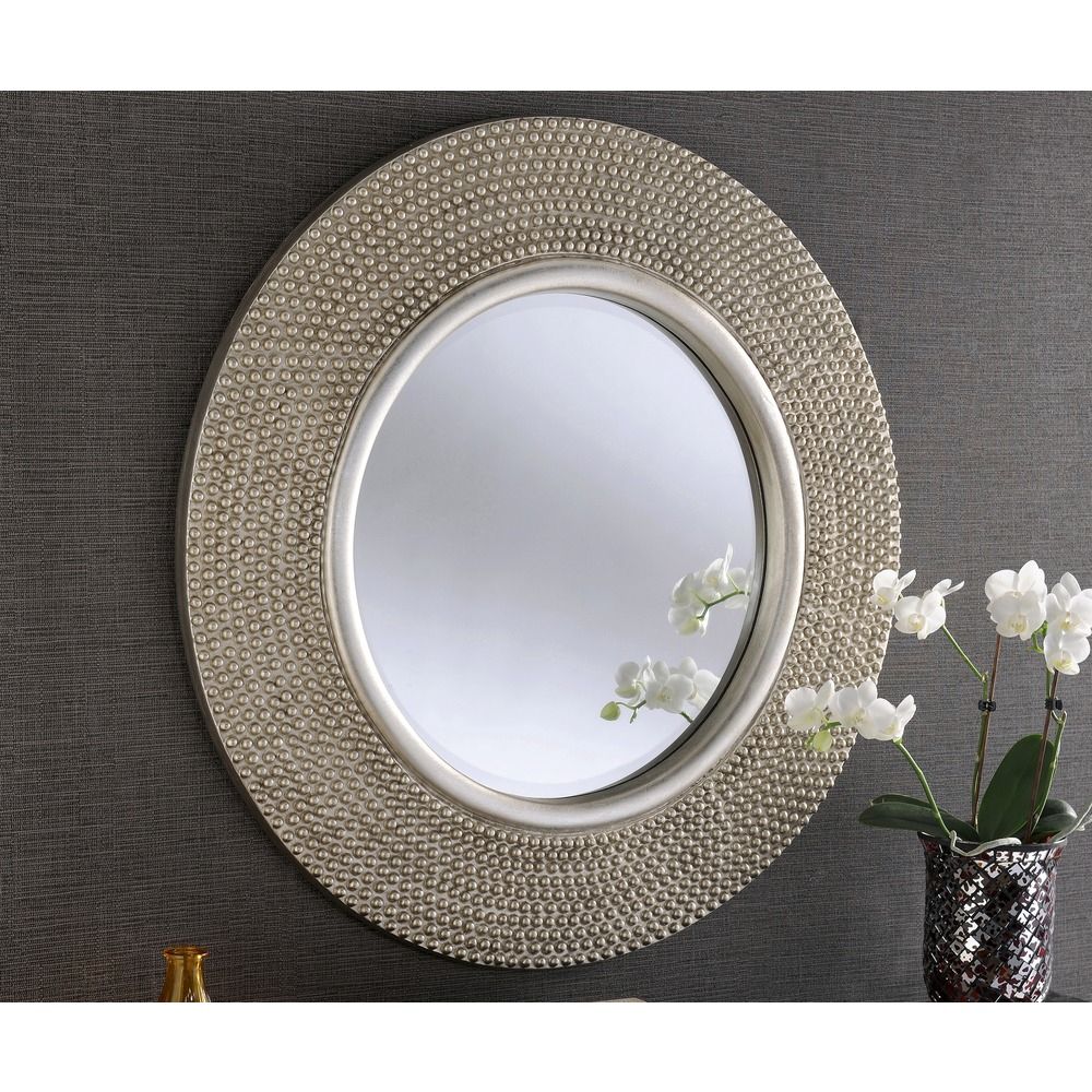Buy Olivia Round Wall Mirror | Select Mirrors With Two Tone Bronze Octagonal Wall Mirrors (View 9 of 15)