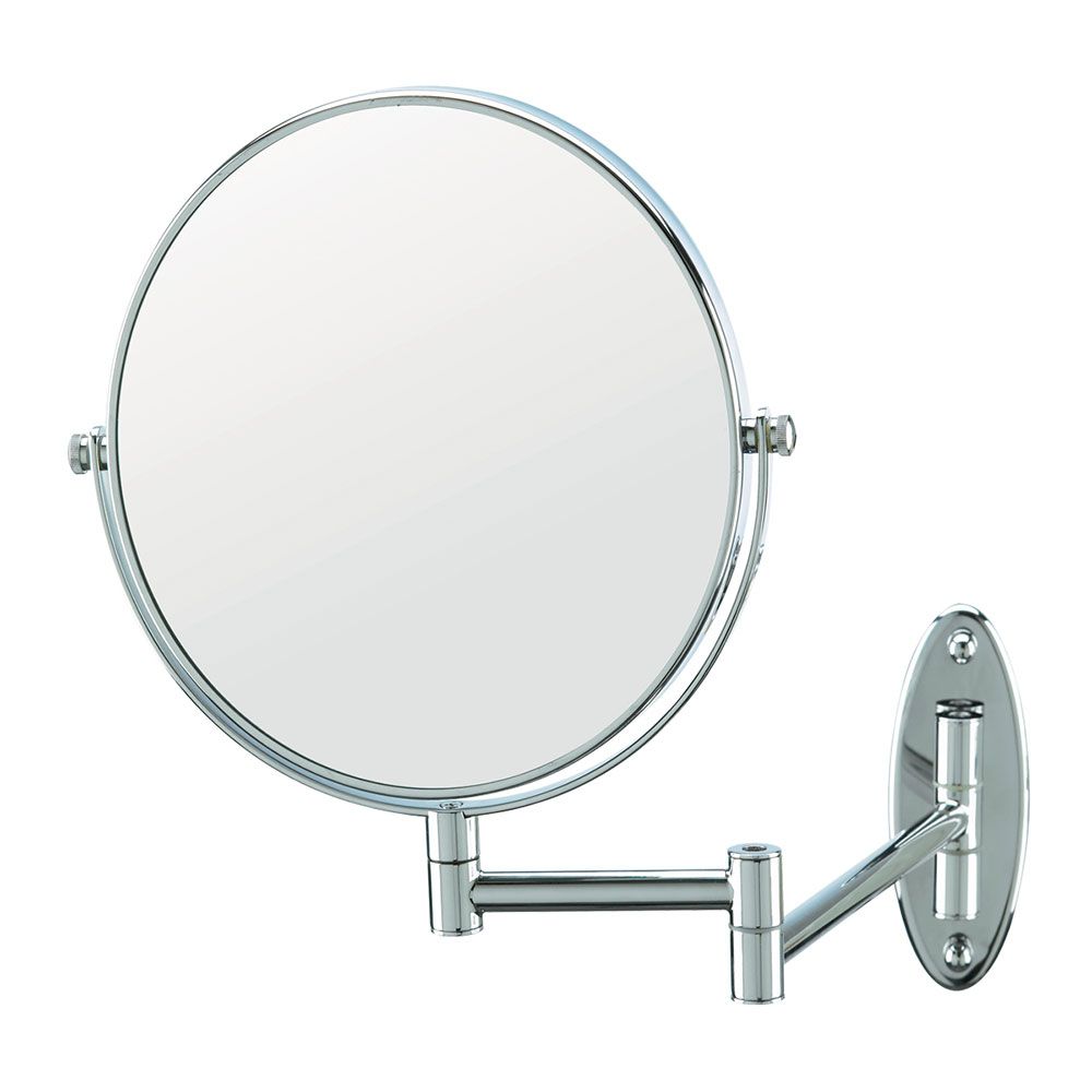Conair Hospitality 41741w 8" Wall Mount Mirror – Standard View & 5x For Polished Chrome Wall Mirrors (View 8 of 15)