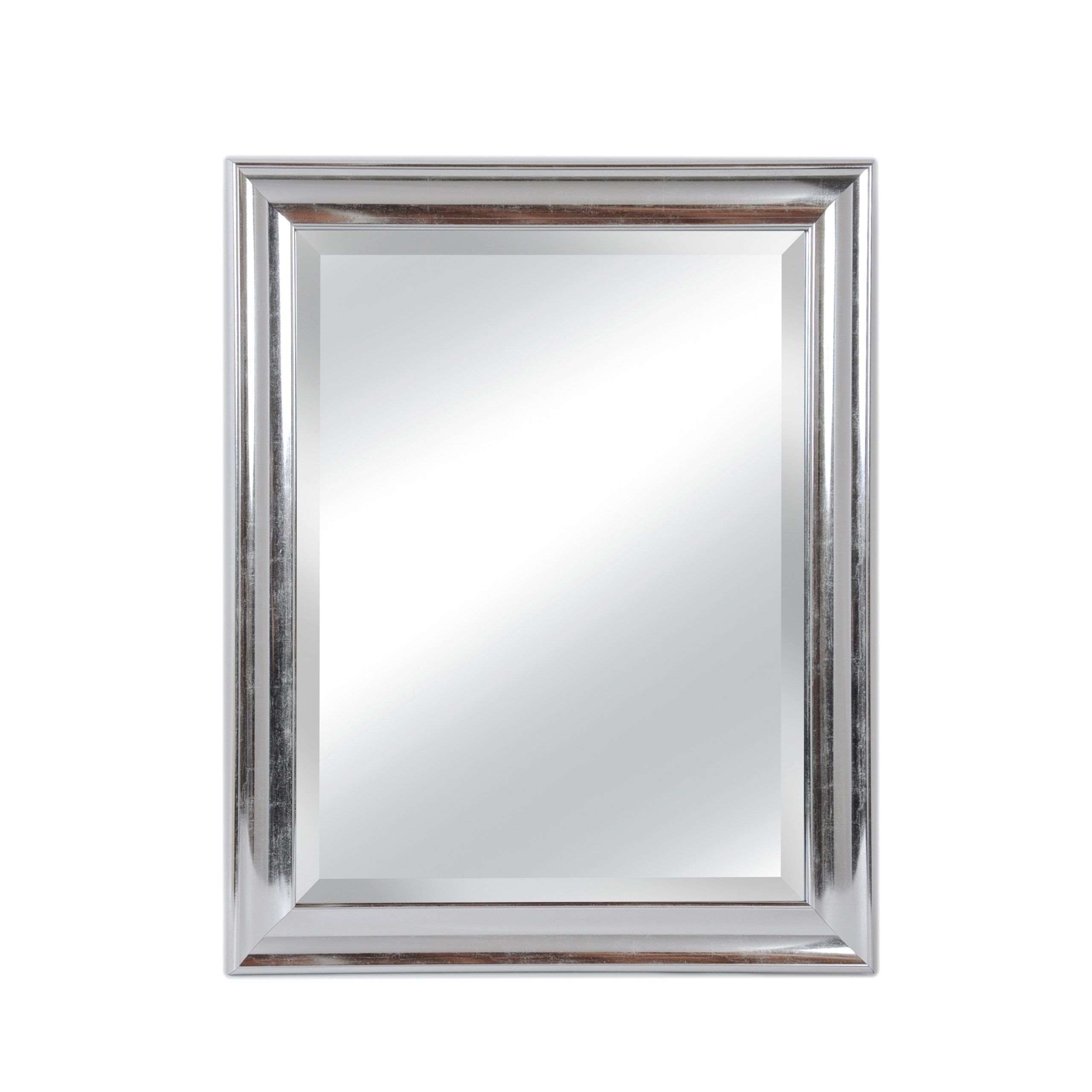Concert Silver Beveled Wall Mirror – 28w X 34h In (View 3 of 15)