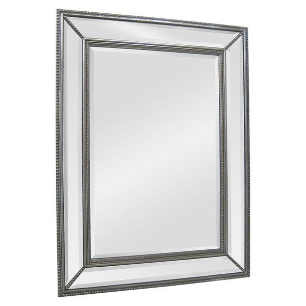 Copper Grove Rectangular Beveled Wall Mirror – Overstock – 7337834 With Bevel Edge Rectangular Wall Mirrors (View 2 of 15)