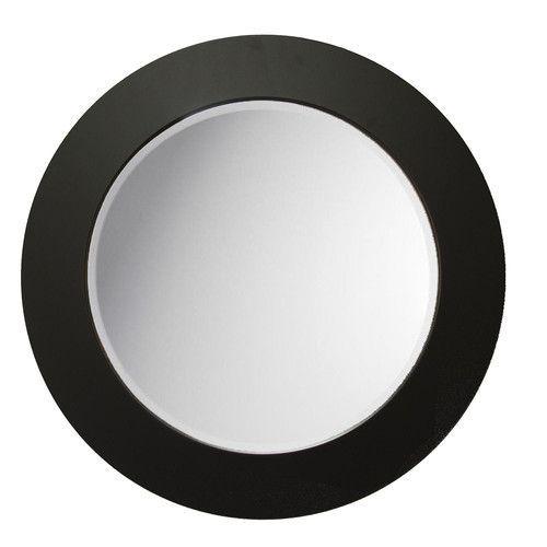 Found It At Wayfair – Designers Choice Black 26 Inch Round Beveled Within Matte Black Round Wall Mirrors (Photo 2 of 15)