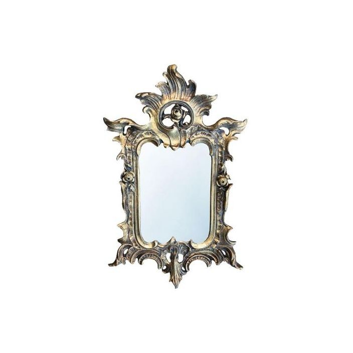 Gold Leaf Antique French Mirror | Beveled French Mirrors Regarding Antiqued Gold Leaf Wall Mirrors (Photo 5 of 15)