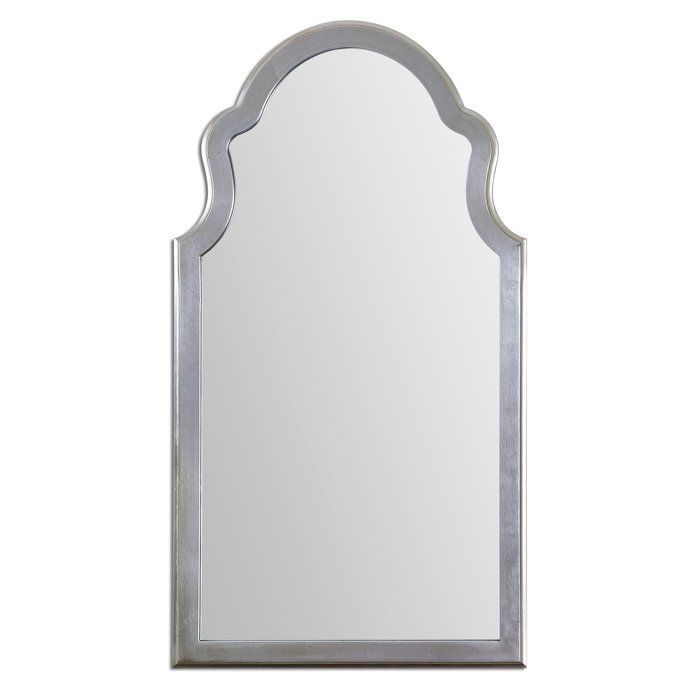Graham Arched Oversized Wall Mirror | Mirror Wall, Silver Wall Mirror Inside Waved Arch Tall Traditional Wall Mirrors (View 7 of 15)