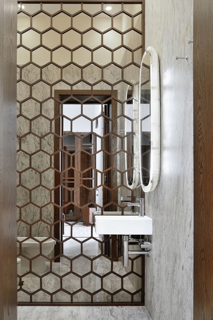 Hexagon | Mirror Decor, Mirror Wall Decor, Mirror Tiles Regarding Tiled Wall Mirrors (View 2 of 15)