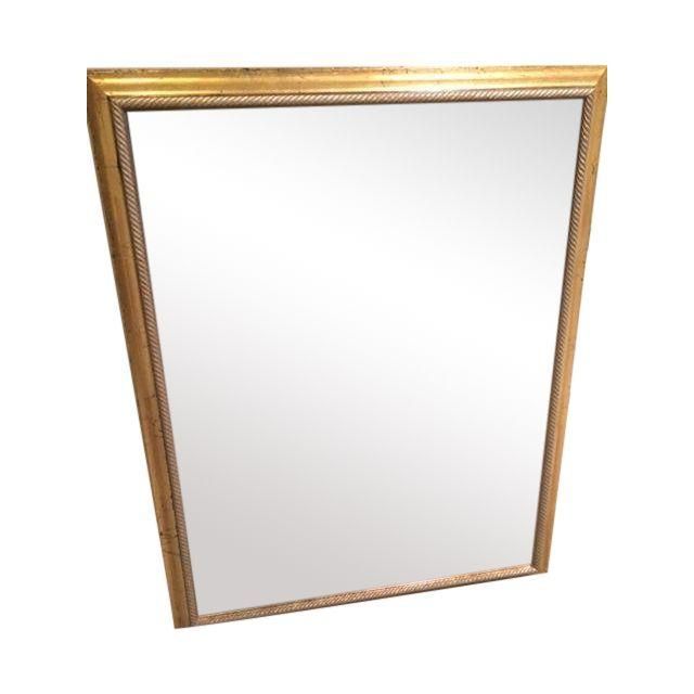Image Of Rectangular Gold Gilt Mirror | Gilt Mirror, Mirror, Mirror Wall With Warm Gold Rectangular Wall Mirrors (View 6 of 15)