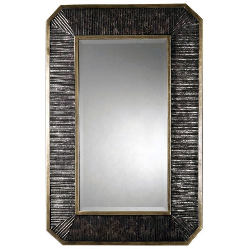 In Burnished Bronze Full Size | Bronze Mirror, Oval Wall Mirror, Black In Bronze Quatrefoil Wall Mirrors (Photo 5 of 15)