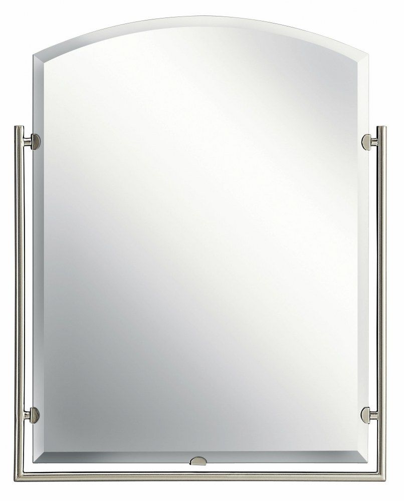 Kichler Lighting 41056ni 24 Inch Mirror – Brushed Nickel Finish | Ebay In Brushed Nickel Octagon Mirrors (Photo 12 of 15)