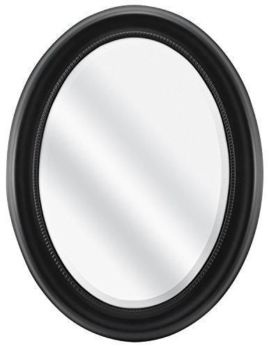 Mcs 22.5x29.5 Inch Oval Mirror Frame, Bronze (47383) | Oval Wall Mirror Within Bronze Beaded Oval Cut Mirrors (Photo 5 of 15)