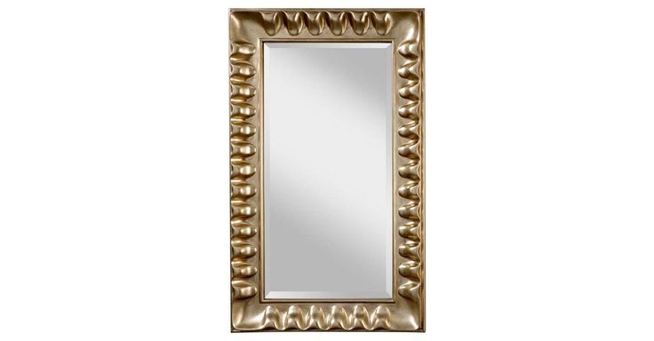 Millie Wall Mirror, Silver Leaf | Mirror, Mirror Wall, Silver Leaf Throughout Butterfly Gold Leaf Wall Mirrors (View 8 of 15)