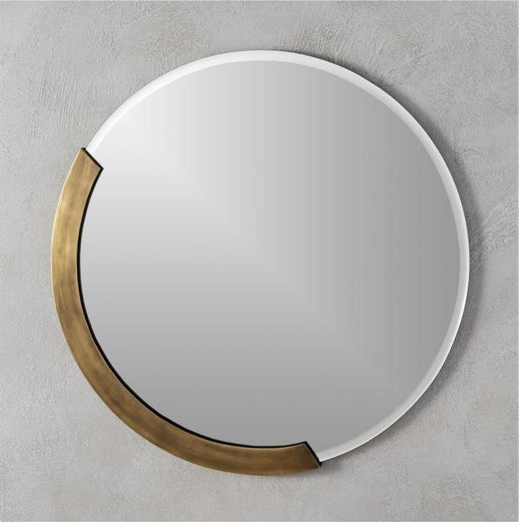 Mirrors – Products, Bookmarks, Design, Inspiration And Ideas – Page 1 Pertaining To Gold Black Rounded Edge Wall Mirrors (View 6 of 15)