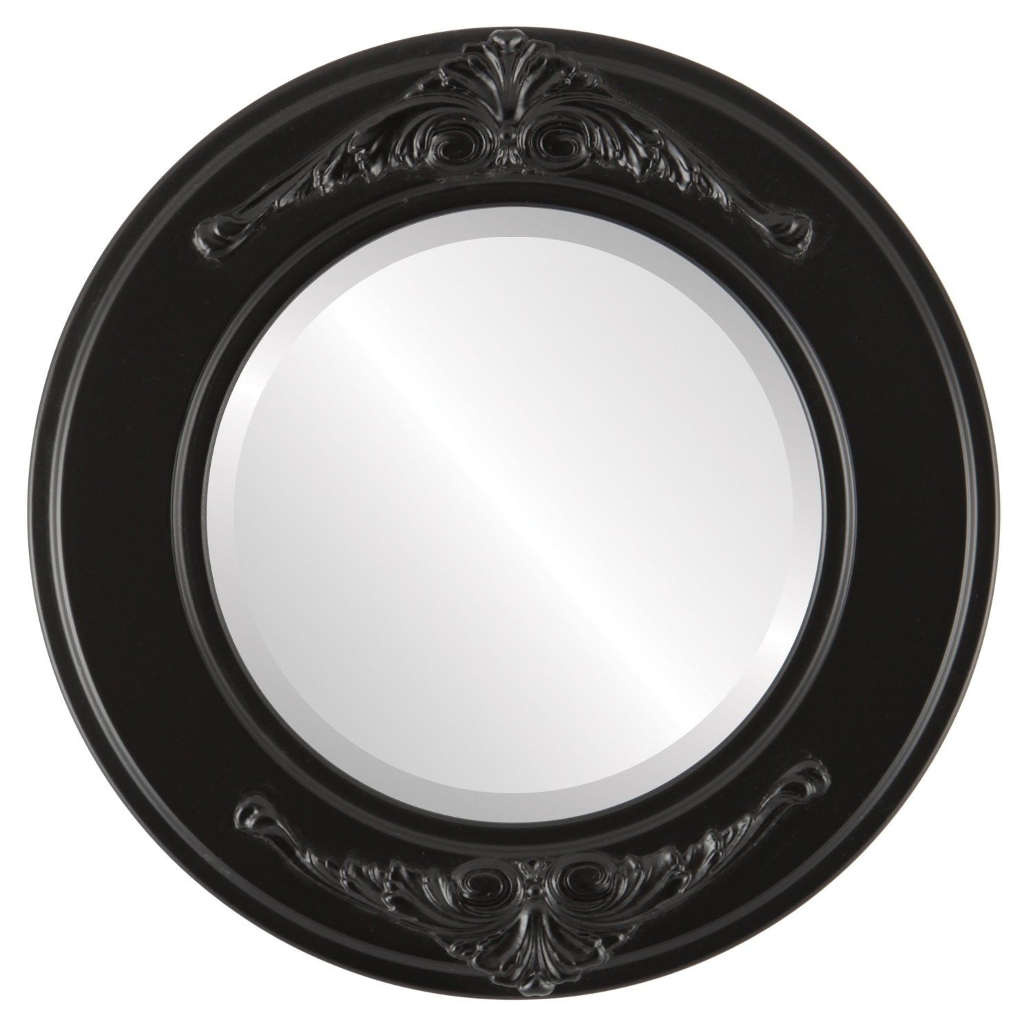 Ramino Framed Round Mirror In Matte Black (19x19) In 2020 | Round Pertaining To Matte Black Metal Wall Mirrors (View 11 of 15)