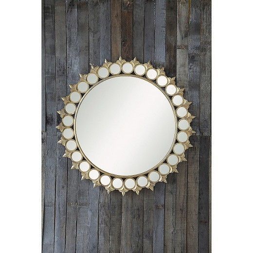 Round Framed Mirror – Gold : Target | Round Gold Mirror, Metal Frame In Round Metal Luxe Gold Wall Mirrors (View 13 of 15)