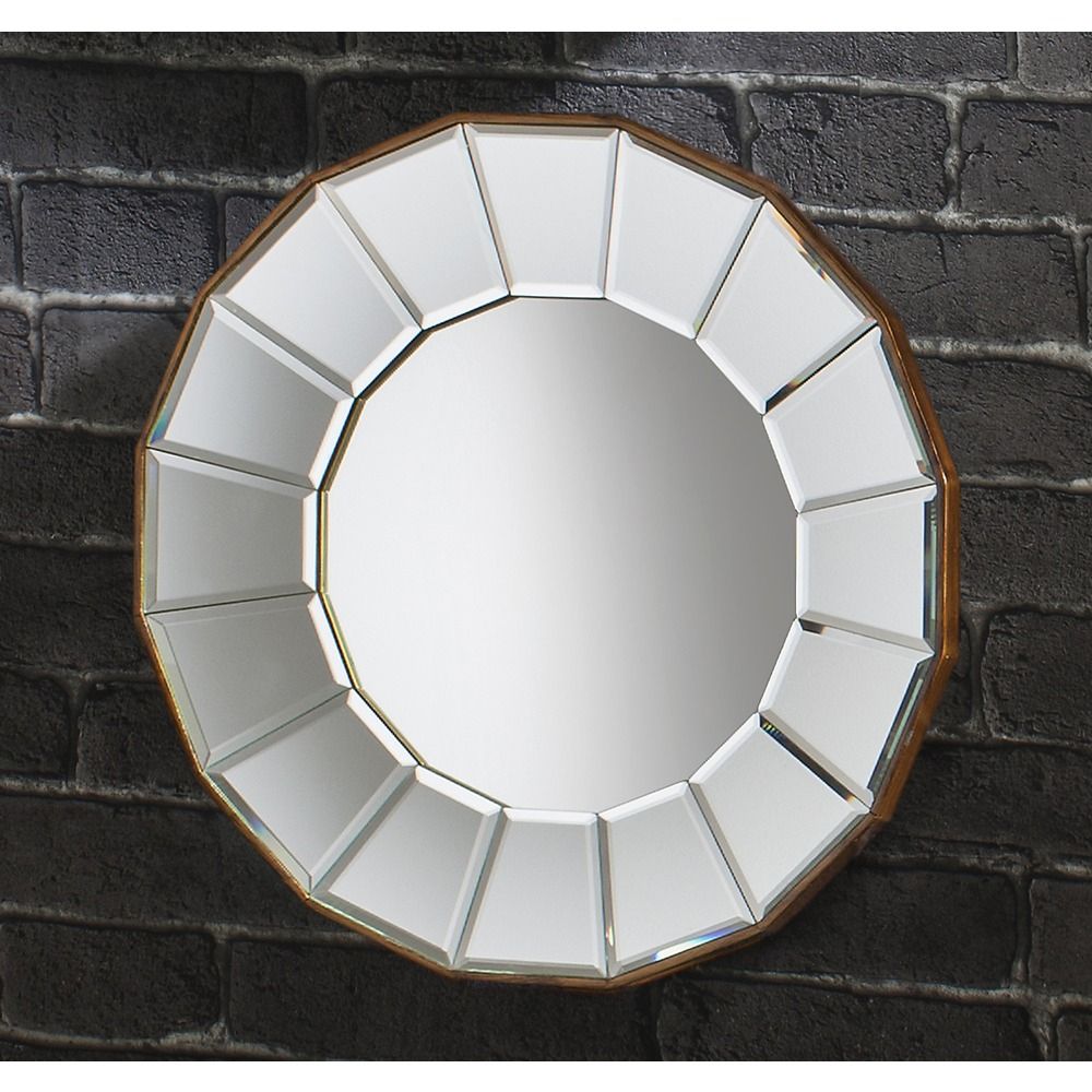 Round Mirror: Lynbrook Round Wall Mirror | Select Mirrors With Scalloped Round Wall Mirrors (View 13 of 15)