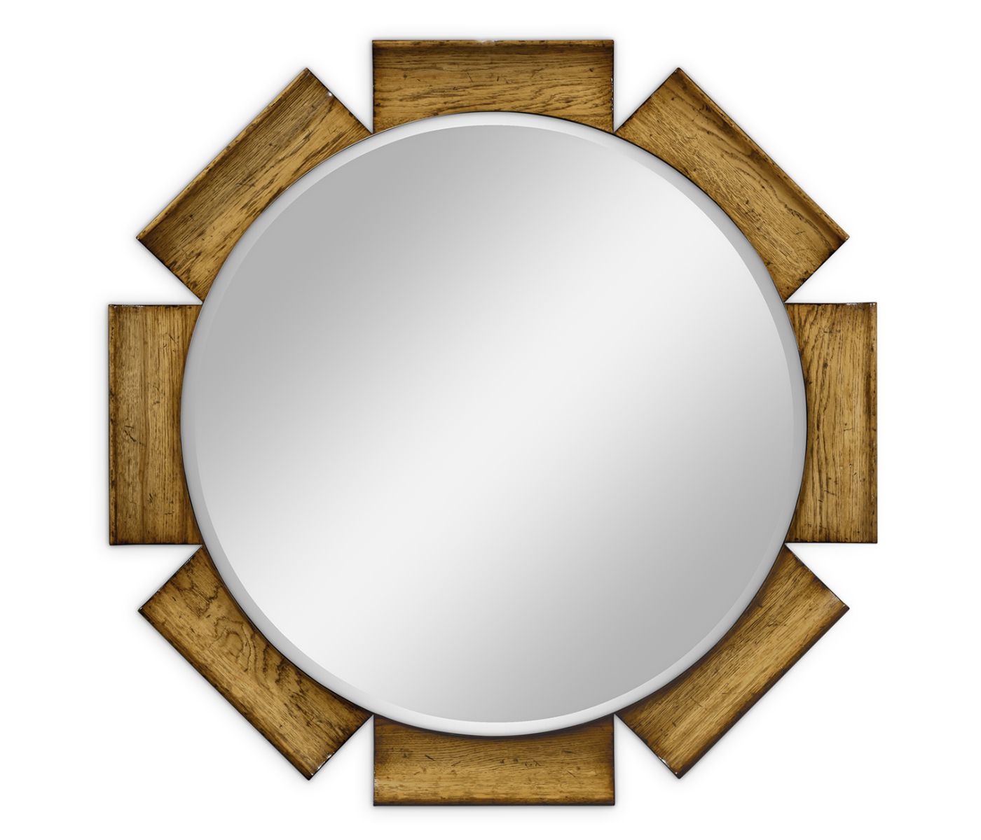 Round Porthole Light Brown Chestnut Mirror Inside Chestnut Brown Wall Mirrors (View 1 of 15)