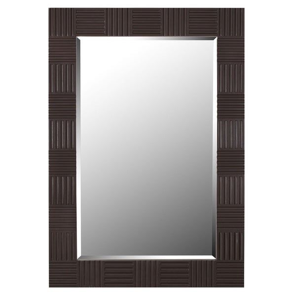 Shop Burwell Wall Mirror – Brown – Free Shipping Today – Overstock Regarding Mocha Brown Wall Mirrors (View 14 of 15)