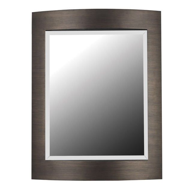 Shop Parker Brushed Bronze Wall Mirror – Free Shipping Today For Silver And Bronze Wall Mirrors (Photo 2 of 15)
