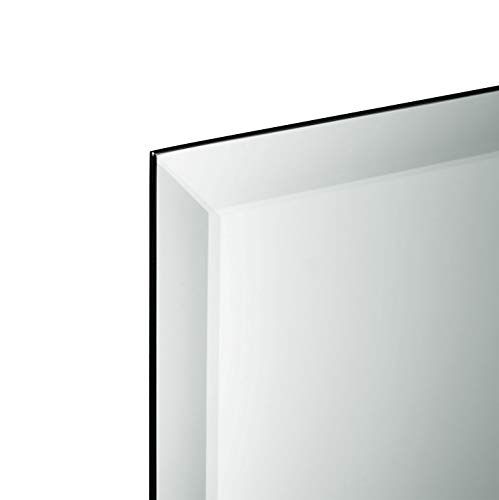 The Better Bevel Frameless Rectangle Wall Mirror | Bathroom, Vanity Inside Square Frameless Beveled Vanity Wall Mirrors (View 14 of 15)