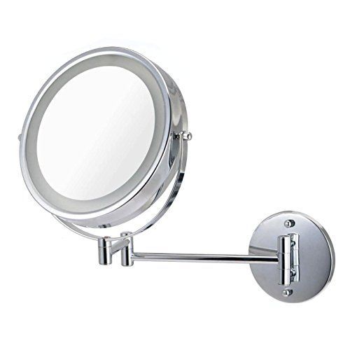 Top 10 Ovente Mirrors Of 2020 | Wall Mounted Makeup Mirror, Makeup Throughout Polished Chrome Wall Mirrors (View 10 of 15)