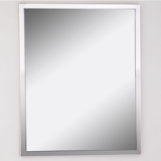 Urban Steel Rectangle Wall Mirror In Multiple Finishes And Sizes With 1 With Regard To Matte Black Metal Rectangular Wall Mirrors (View 8 of 15)