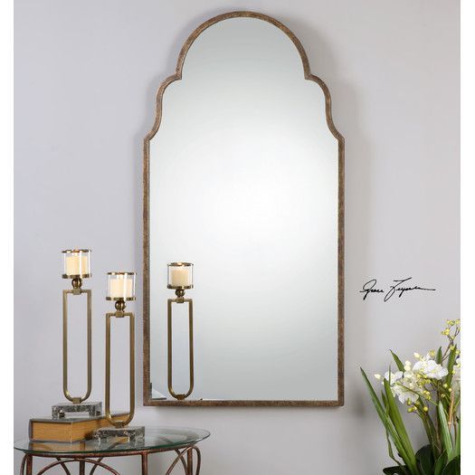 Uttermost Brayden Tall Arch Mirror | Allmodern | Arch Mirror, Mirror With Waved Arch Tall Traditional Wall Mirrors (View 11 of 15)