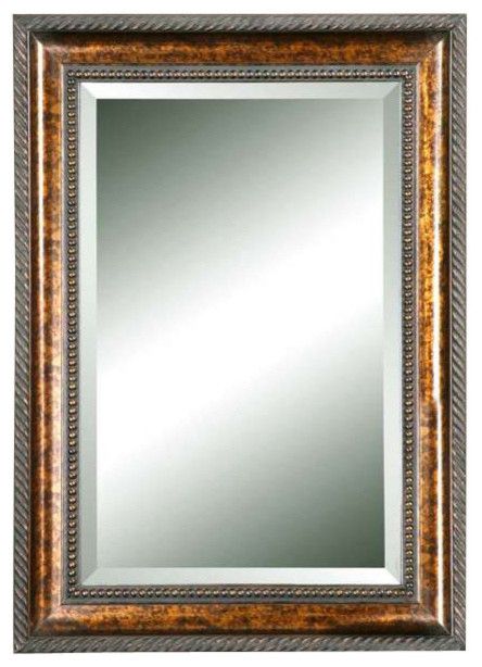 Uttermost Sinatra Gold Vanity Mirror – Traditional – Bathroom Mirrors With Gold Bamboo Vanity Wall Mirrors (View 9 of 15)