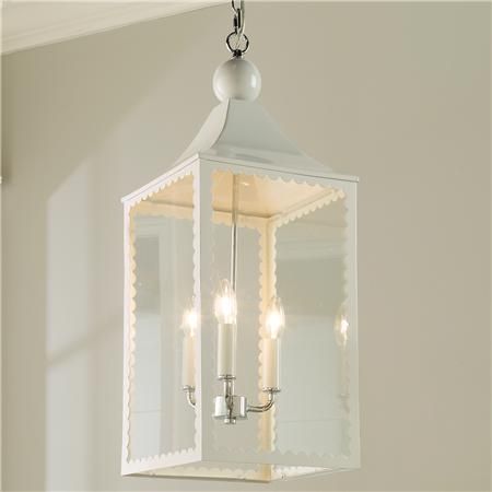 13 Cottage/farmhouse Style Light Fixtures I Love – The Lettered Cottage Intended For Cottage White Lantern Chandeliers (View 14 of 15)