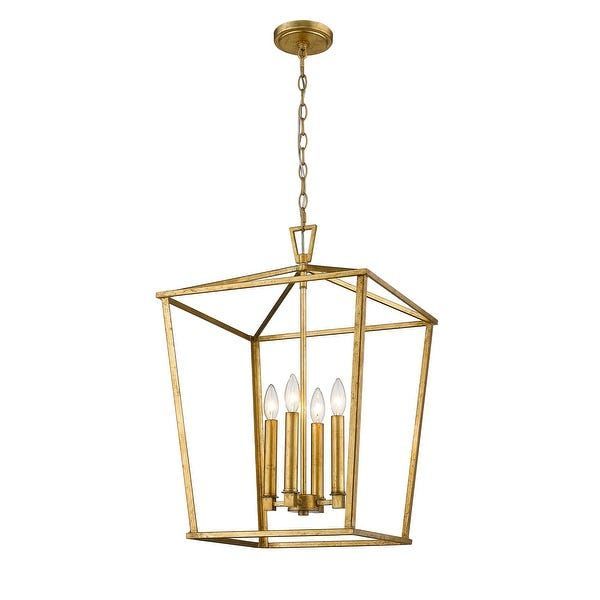 25" Large Rustic Antiqued Gold Open Geometric Lantern – On Sale – Overstock  – 31526332 | Ceiling Lights, Geometric Chandelier, Pendant Lighting Pertaining To 25 Inch Lantern Chandeliers (View 8 of 15)