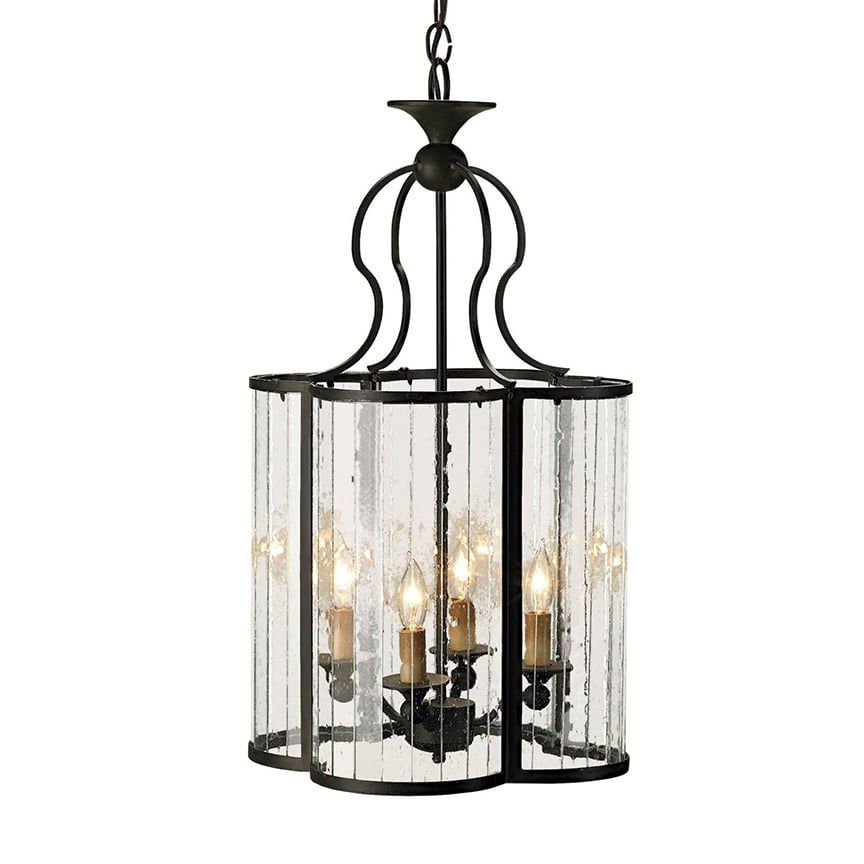 Clover Chandelier – Luxe Home Company Within Forged Iron Lantern Chandeliers (View 13 of 15)