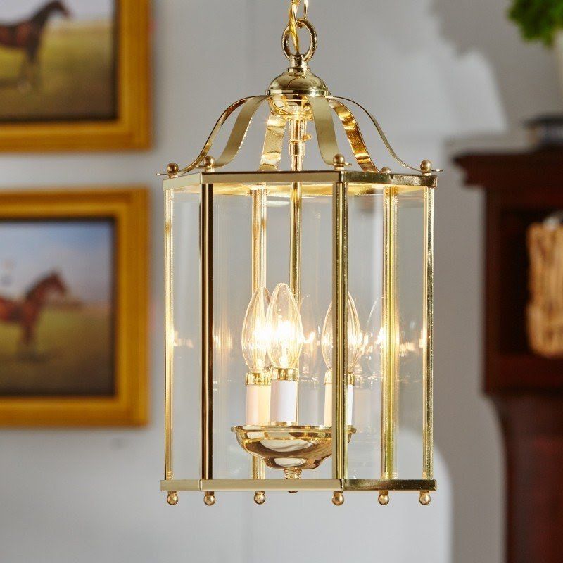 Foyer Pendant Light Fixtures – Ideas On Foter Regarding Natural Brass Foyer Lantern Chandeliers (View 13 of 15)