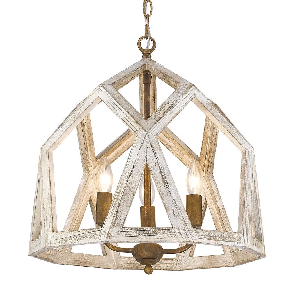 Golden Lighting Asher 3 Light Burnished Chestnut Modern/contemporary Dome  Pendant Light In The Pendant Lighting Department At Lowes With Chestnut Lantern Chandeliers (View 9 of 15)