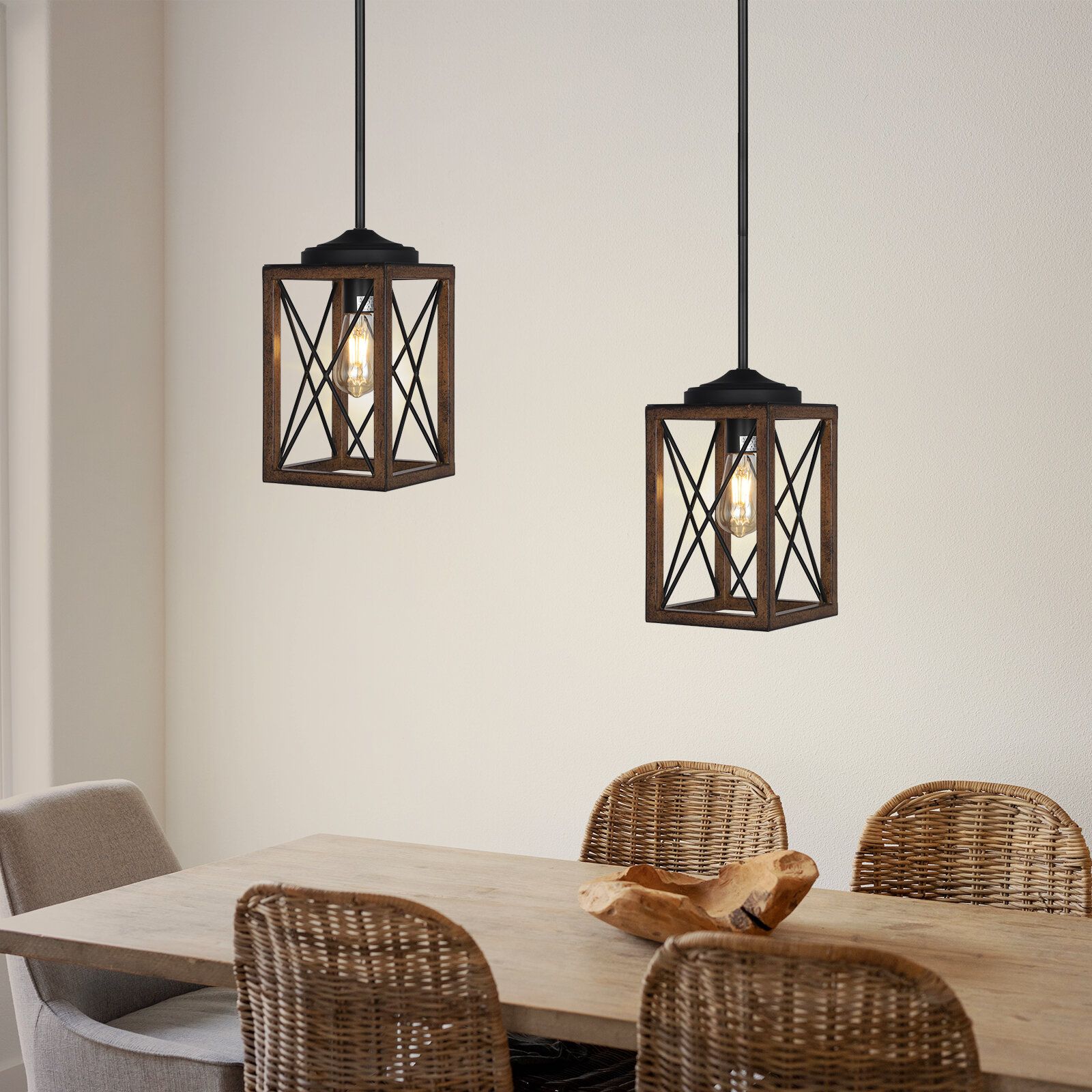Featured Photo of 15 The Best Two-light Lantern Chandeliers