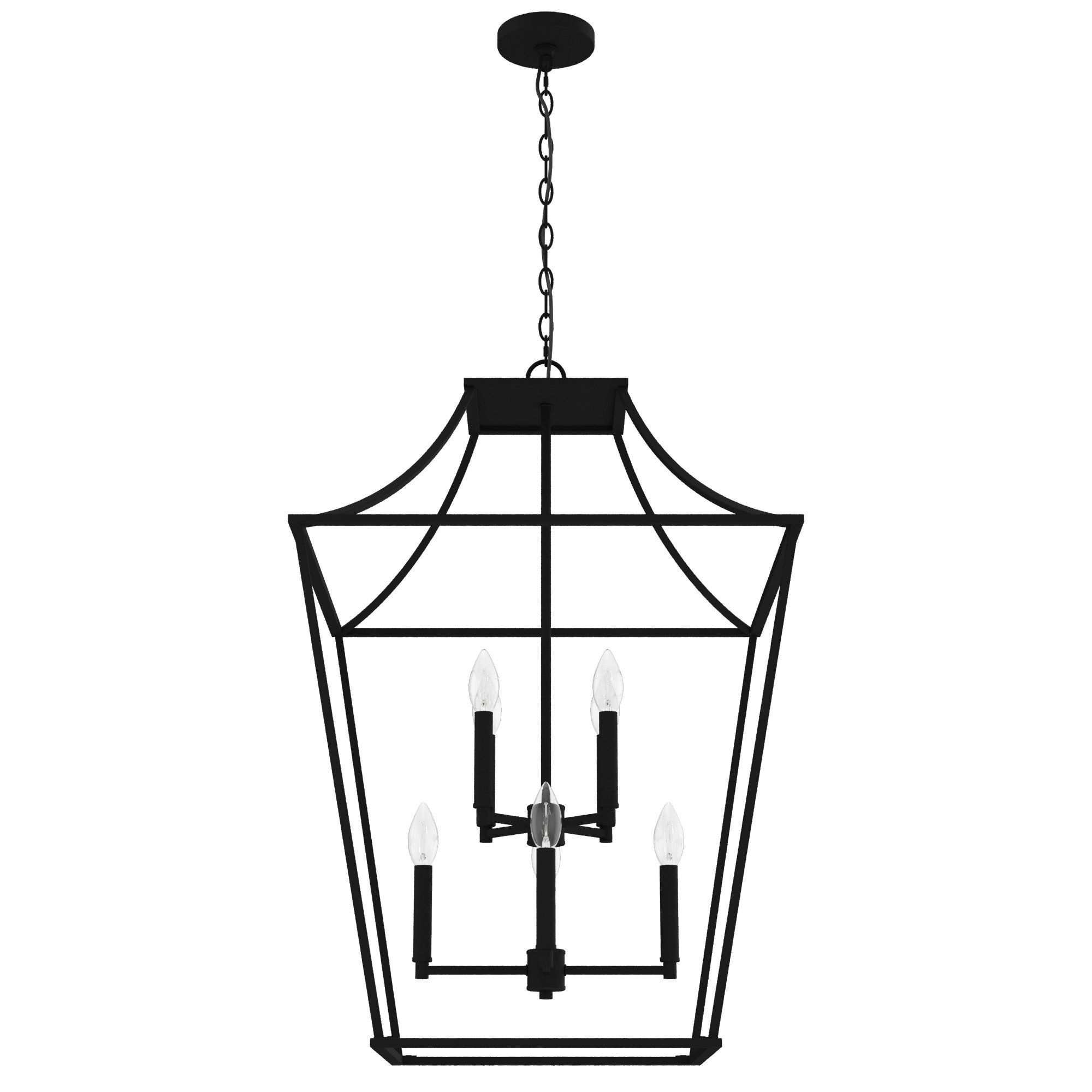 Hunter Fan Hunter 18 Inch Laurel Ridge 4 Light Pendant Ceiling Light  Fixture | Wayfair Intended For 18 Inch Lantern Chandeliers (View 7 of 15)