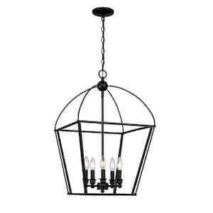 Lantern – Bronze – Pendant Lights – Lighting – The Home Depot With Regard To Pearl Bronze Lantern Chandeliers (View 11 of 15)