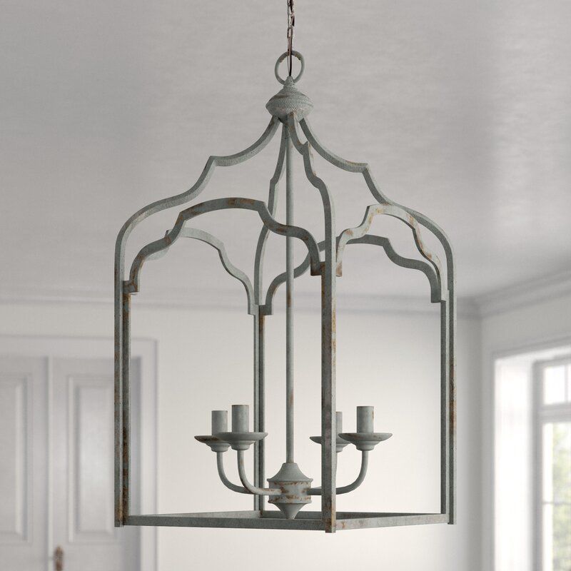 Melody Lantern Square / Rectangle Chandelier | Rectangle Chandelier,  Chandelier, Chandelier Fixtures Regarding Sullivan Rustic Blue Lantern Chandeliers (View 6 of 15)