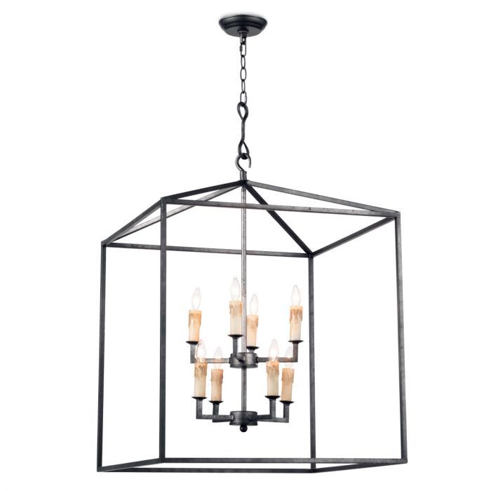 The Well Appointed House – Luxuries For The Home – The Well Appointed Home  Regina Andrew Design Blackened Iron Cape Lantern Inside Blackened Iron Lantern Chandeliers (View 1 of 15)