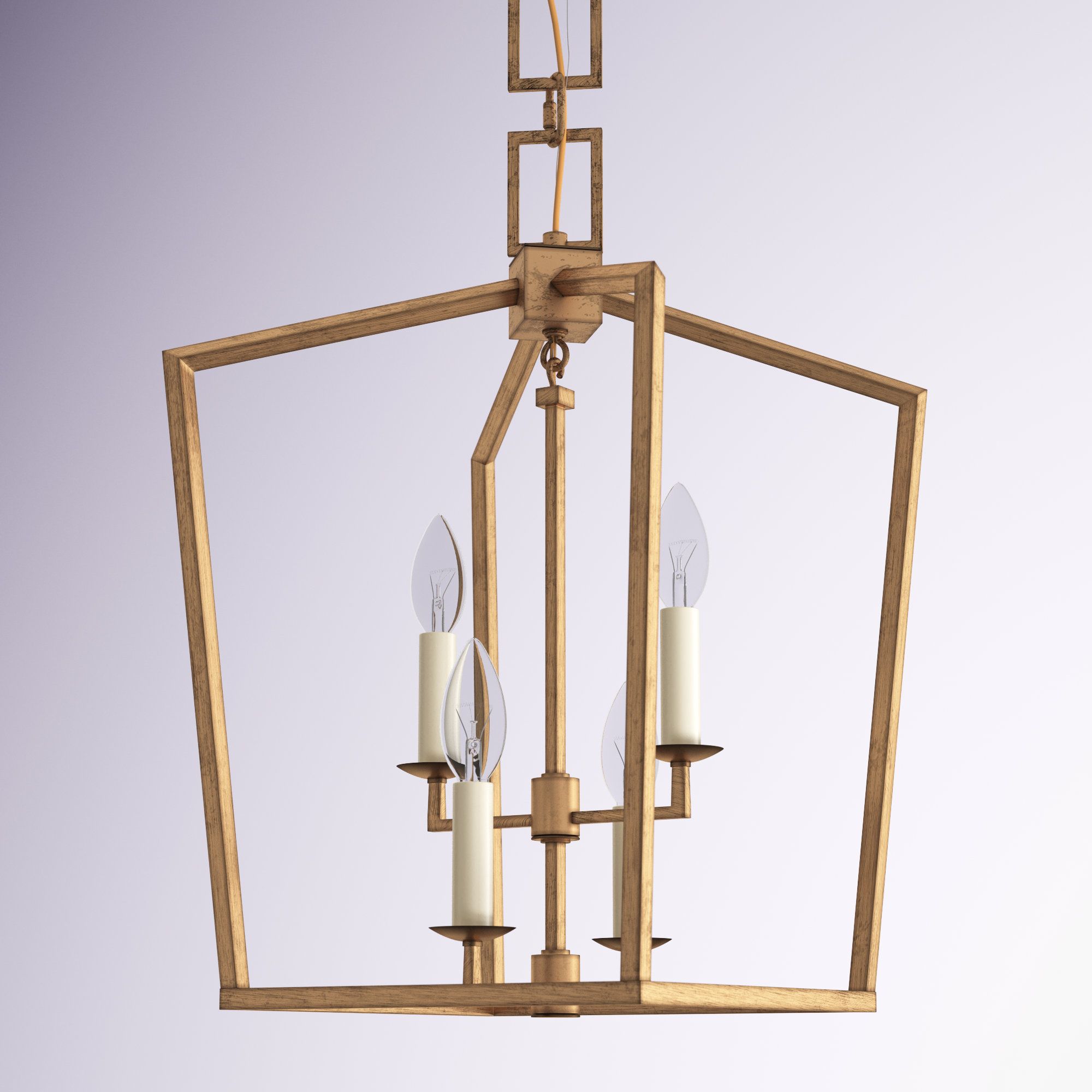 Wayfair | Foyer Large ( 17" – 29" Wide) Pendant Lighting You'll Love In 2022 Throughout Weathered Driftwood And Gold Lantern Chandeliers (Photo 9 of 15)