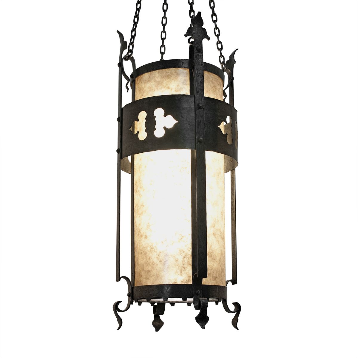 Featured Photo of 15 Best Collection of Forged Iron Lantern Chandeliers