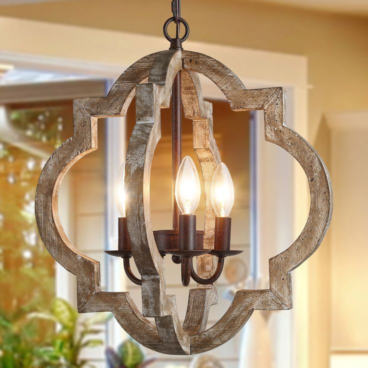 Featured Photo of 15 Best Collection of Distressed Oak Lantern Chandeliers