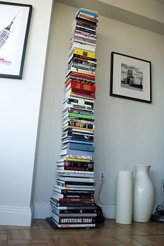 14 Tower Bookcase Ideas | Bookcase, Bookshelves, Book Tower Regarding Spine Tower Bookcases (View 8 of 15)