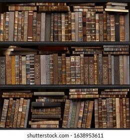 20 30 Black Wood Bookshelf Old Stock Illustration 1638953611 | Shutterstock In Textured Black Bookcases (View 4 of 15)