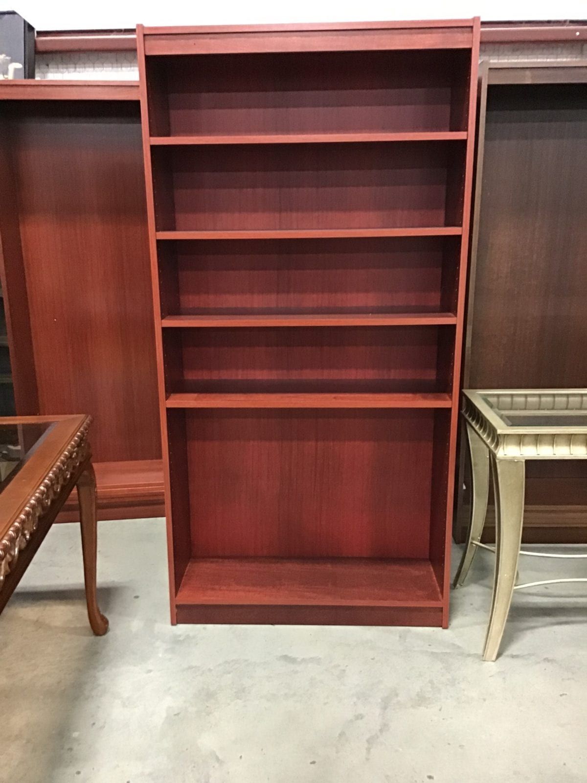72" X 36" Cherry Bookcase By: Norsons | Office Barn Pertaining To Cherry Bookcases (Photo 6 of 15)
