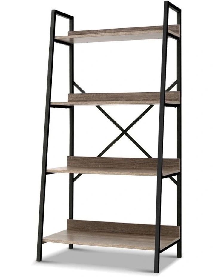 Artiss 4 Tier Oak Bookcase | Myer For Four Tier Bookcases (View 15 of 15)
