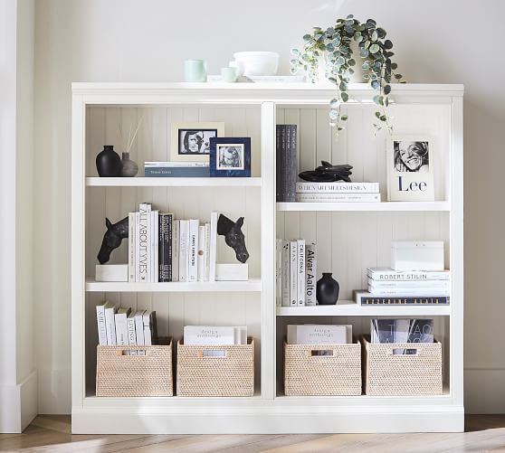 Aubrey Console Bookcase | Pottery Barn Intended For White Console Bookcases (View 7 of 15)