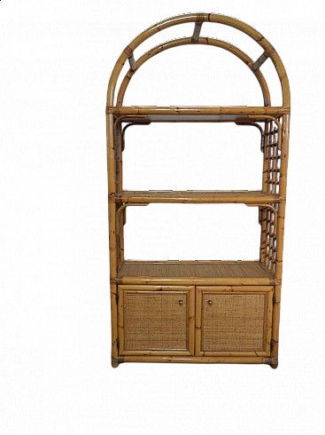Bamboo Bookcase, 70s | Intondo With Regard To Bamboo Bookcases (View 8 of 15)