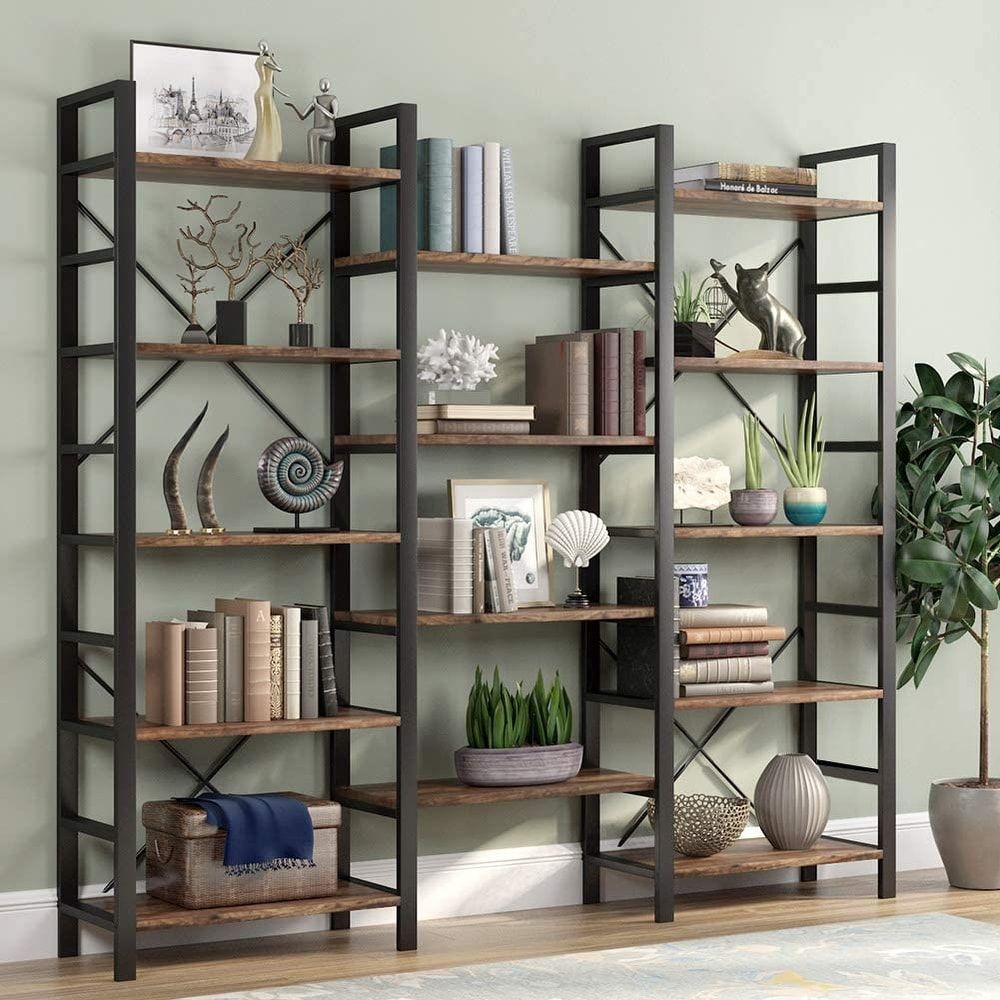 Buy Bookshelves & Bookcases Online At Overstock | Our Best Living Room  Furniture Deals In Brown Metal Bookcases (View 4 of 15)